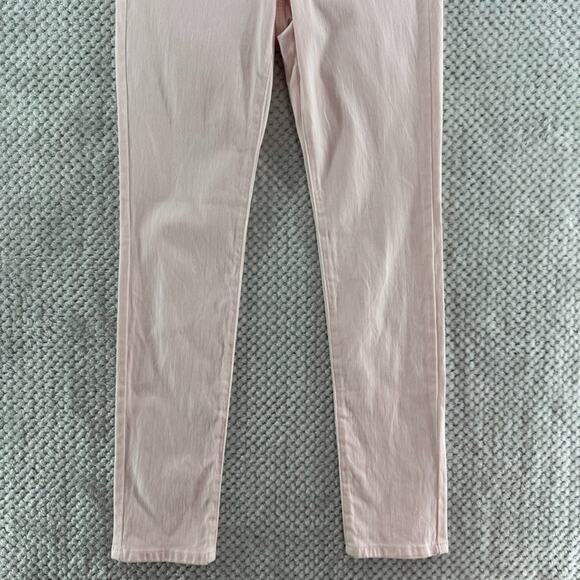 J McLaughlin Pants Womens 6 Pink Stretchy Straight Leg Mid Rise Preppy Casual - Picture 4 of 16